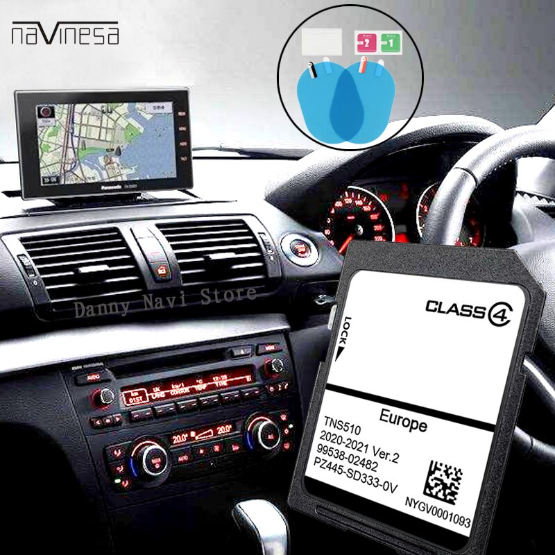 TNS510 V2 Sd Card Sat Nav Update Map Version For Toyota COROLLA YARIS  ڵ